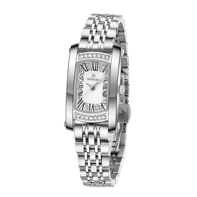Montre Bracelet Fine Rectangulaires Rétro