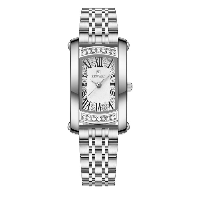 Montre Bracelet Fine Rectangulaires Rétro