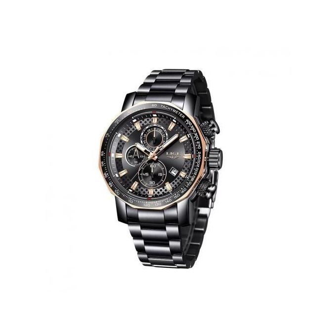 Montre à Quartz pour Hommes, Nouveau Modèle Sportif, avec Chronographe thumbnail 4