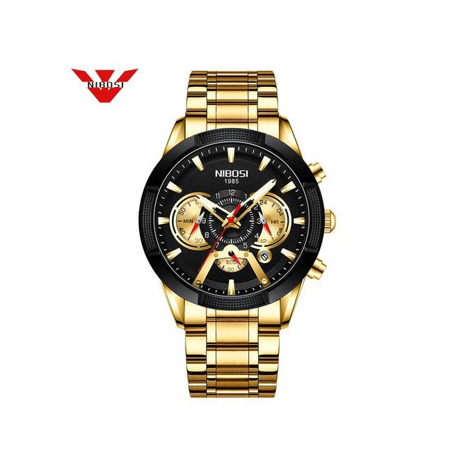 Montre Homme Chronographe Mouvement de Quartz