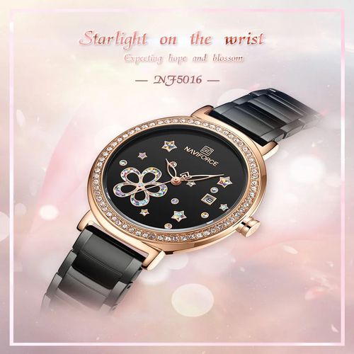 Montre Bracelet en Acier Inoxydable Poignet Étanche 