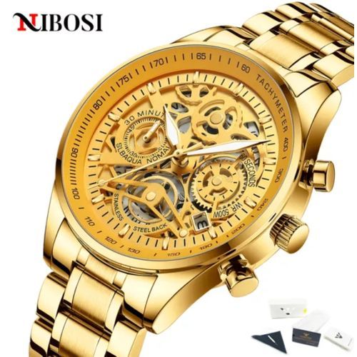 Montre-bracelet en Acier et Quartz pour Homme