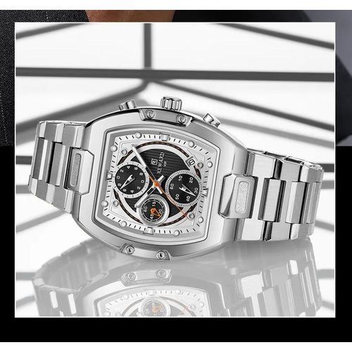 Montre Homme Sport Acier Étanche