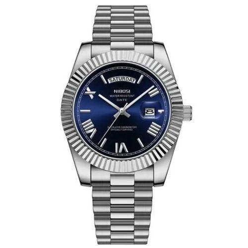 Montre à Quartz 30m Étanche  Classique Calendrier Horloge Créative Hommes