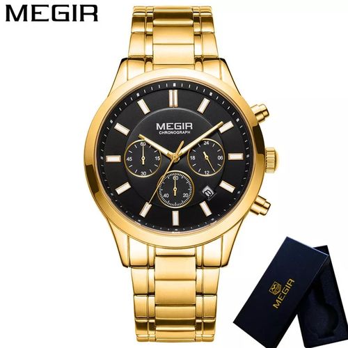 Homme Chronographe Mouvement de Quartz Excellente Montres thumbnail 3