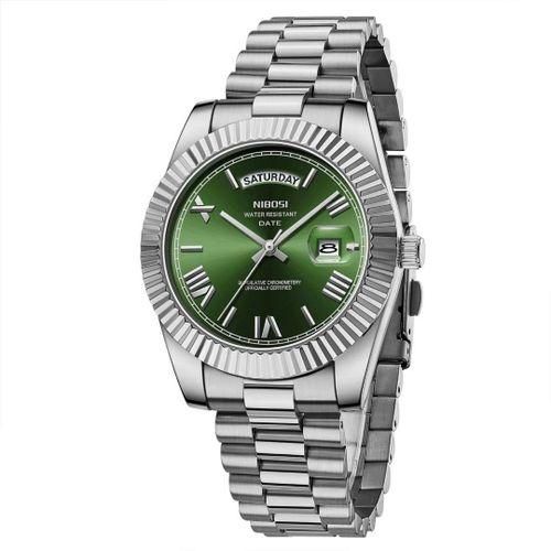 Montre à Quartz 30m Étanche  Classique Calendrier Horloge Créative Hommes