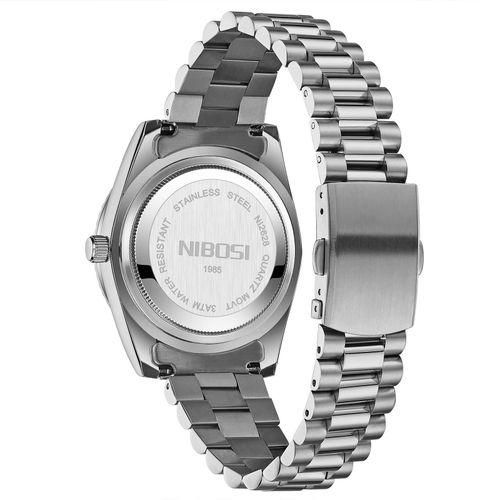 Montre à Quartz 30m Étanche  Classique Calendrier Horloge Créative Hommes thumbnail 3