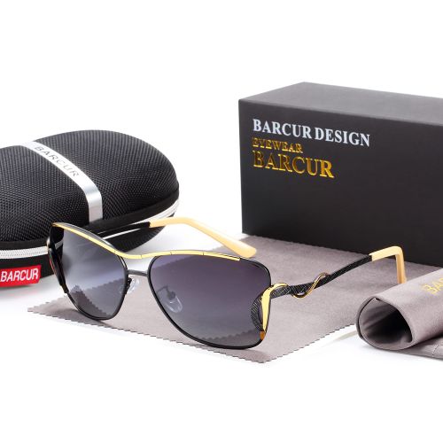 Lunettes de Soleil avec Cadre en Métal