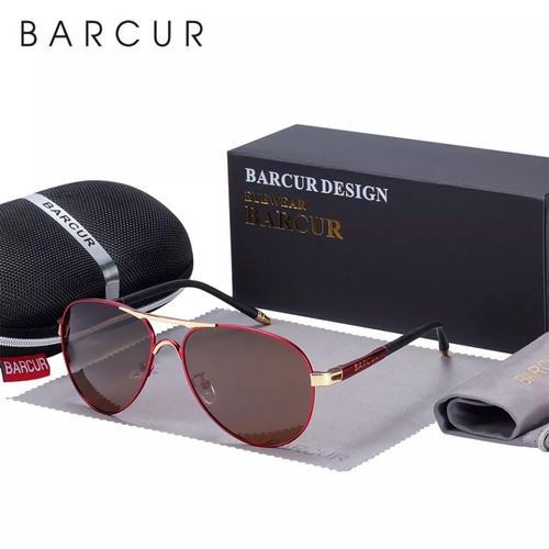 Lunettes de Soleil avec Cadre en Métal