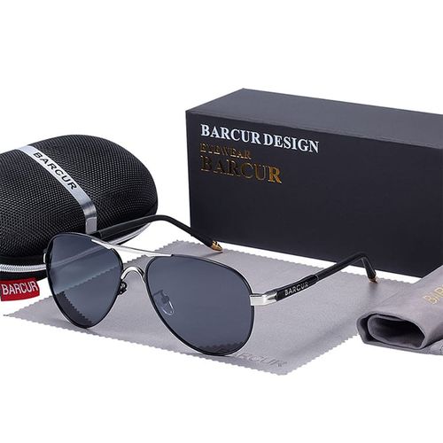 Lunettes de Soleil avec Cadre en Métal