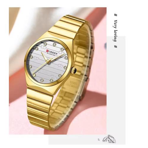 Montre Femme-bracelet en Acier Inoxydable