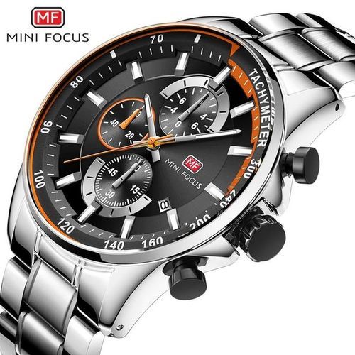 Montre Homme Chronographe Mouvement de Quartz