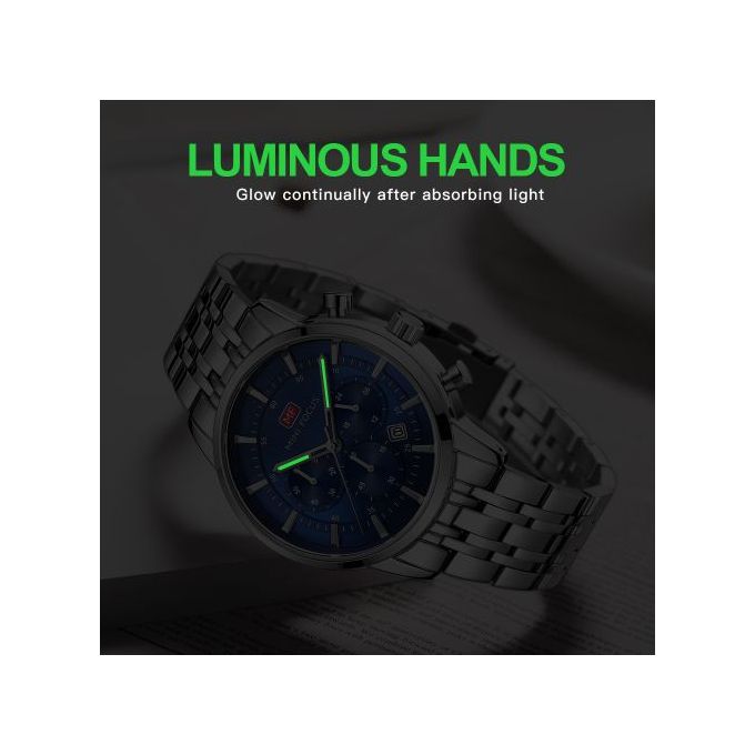 Montre Homme Chronographe Haute Qualité