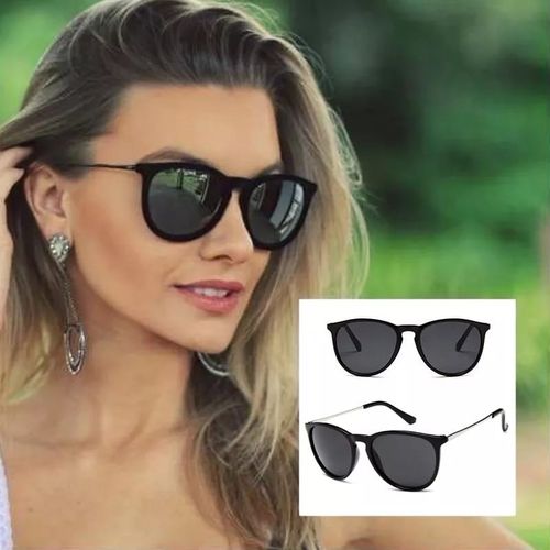 Lunettes de Soleil Métal Cadre Lunettes Polarisées Protection Uv400