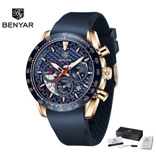Montres Étanche Sport Quartz Chronograph Original