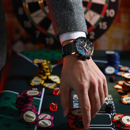 Hommes Montre Mode Hommes Montres à Quartz Étanche