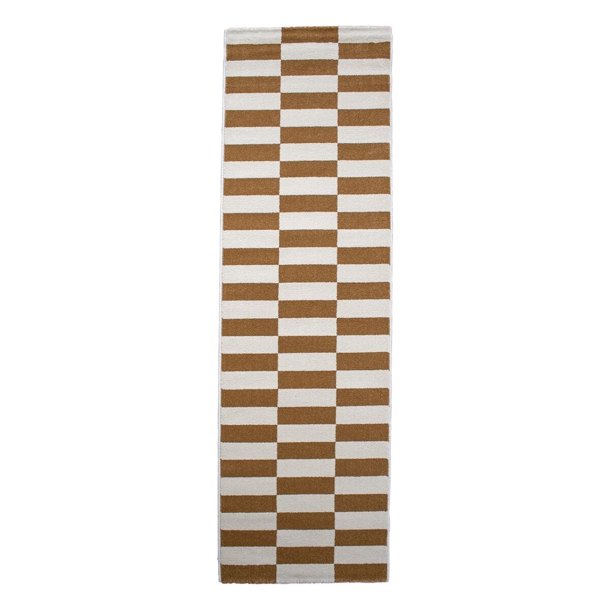 Tapis de couloir DANYO crème, camel
