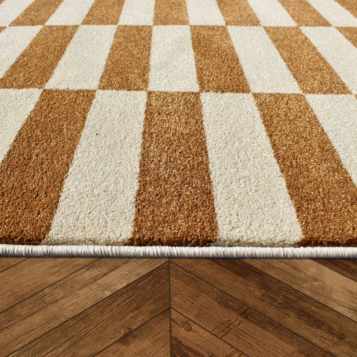 Tapis de couloir DANYO crème, camel thumbnail 4