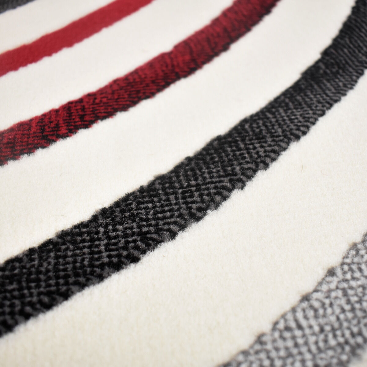 Tapis MUCOUR rouge, crème, gris thumbnail 3