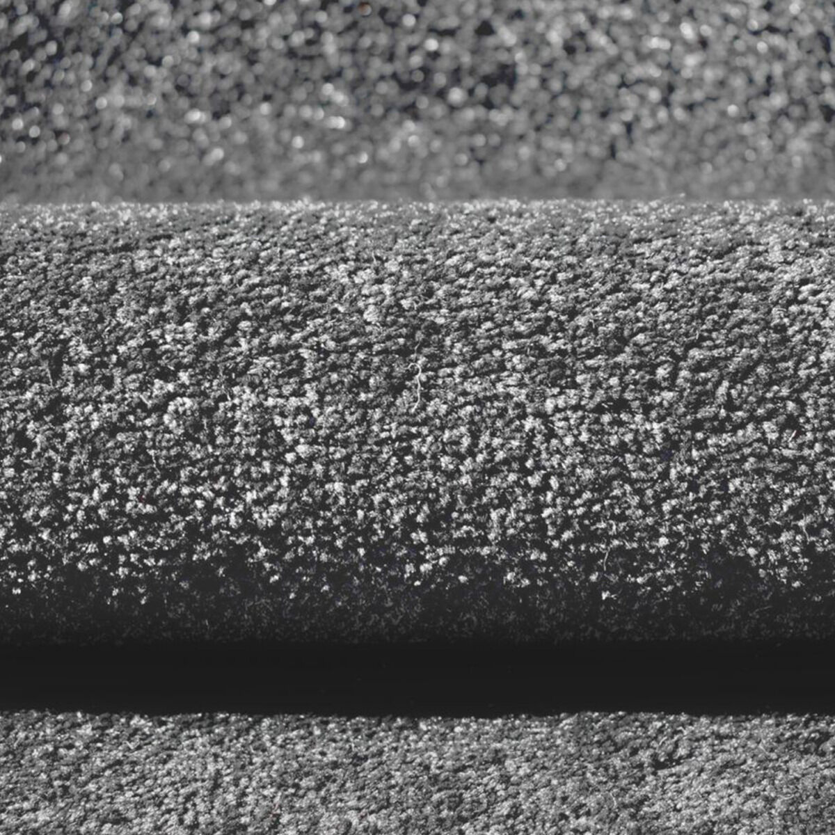 Tapis Rond Palmo Gris thumbnail 2