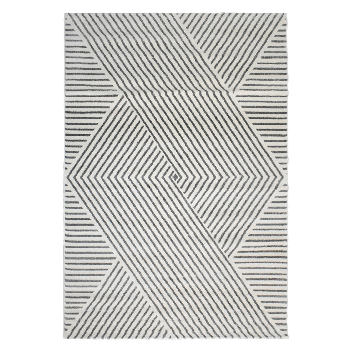 Tapis Kaori Gris, Crème