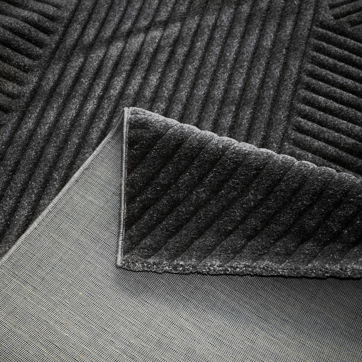 Tapis Kaori Noir thumbnail 3