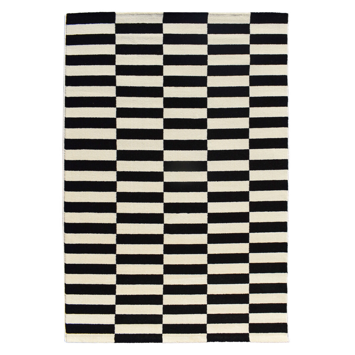 Tapis Danyo Crème, Noir thumbnail 2