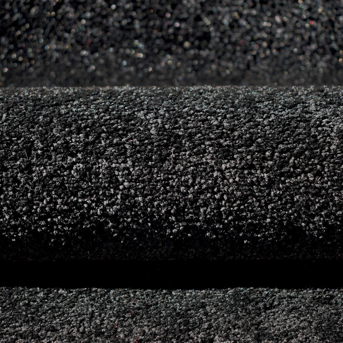 Tapis Rond Palmo Noir thumbnail 4