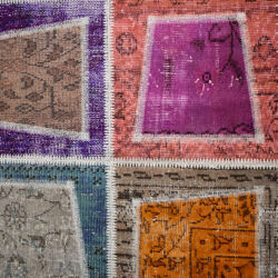 Tapis Midou Patchwork 1A2T Multicolore