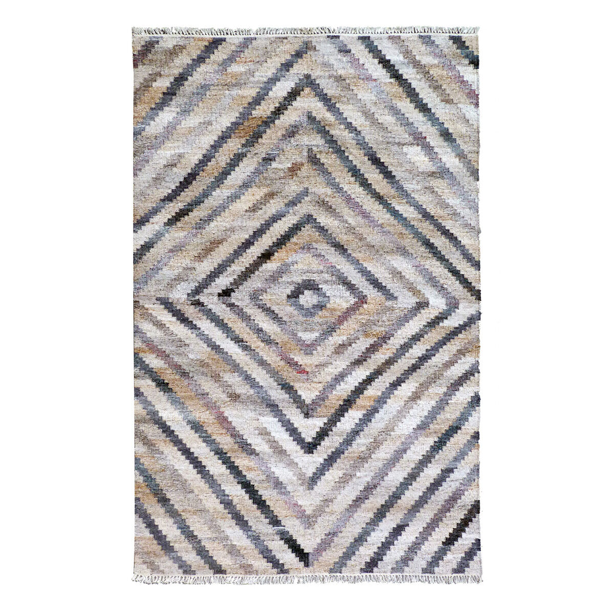 Tapis Cible Beige, Noir, Bleu
