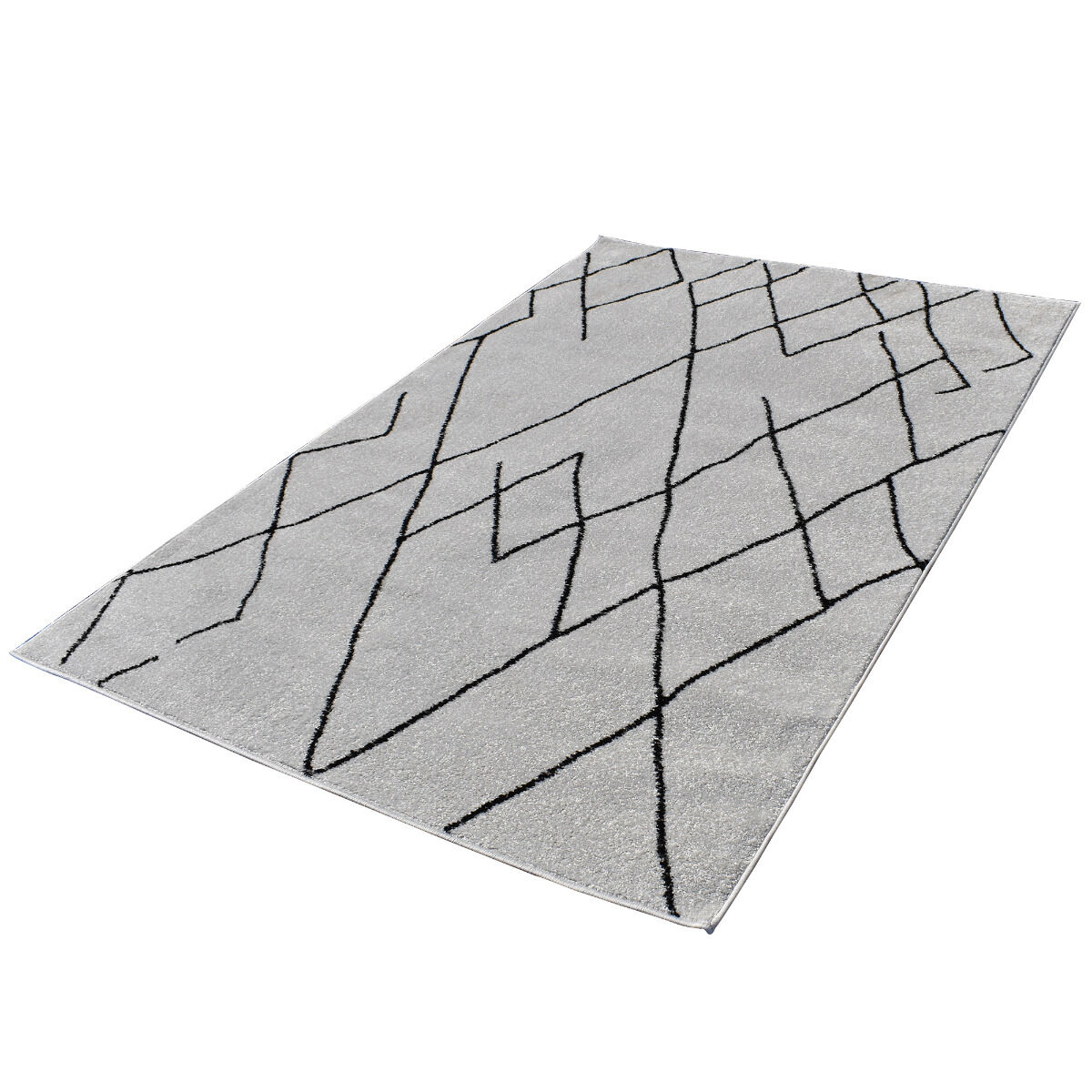 Tapis Naladon Crème, Noir thumbnail 2