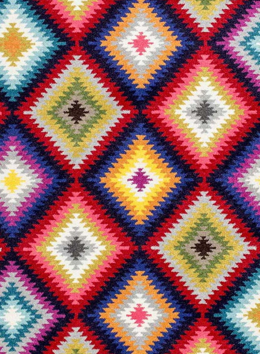 Tapis Disco Boutik Multicolore