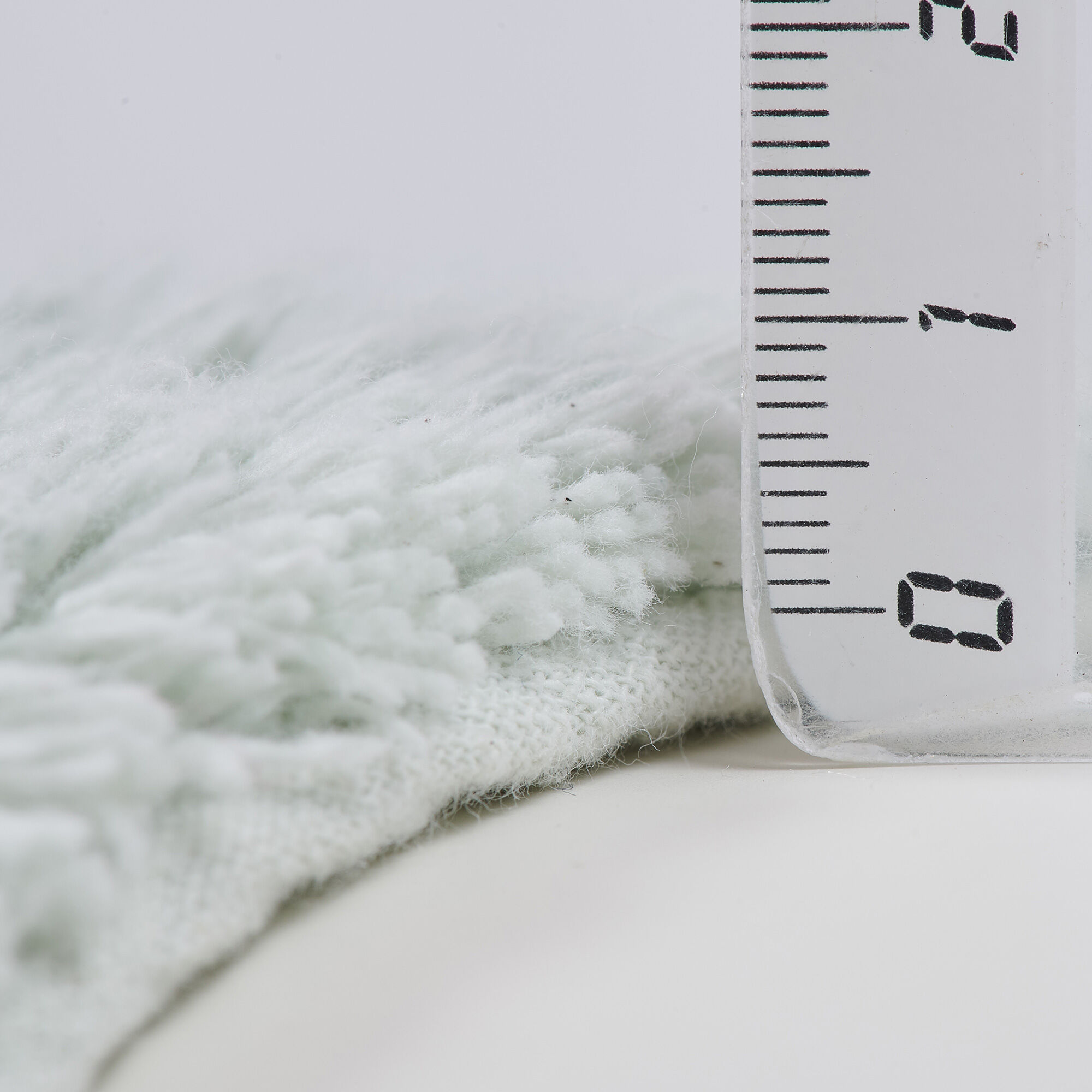 Tapis Pattes 100% Bio Vert Deau, Blanc thumbnail 1