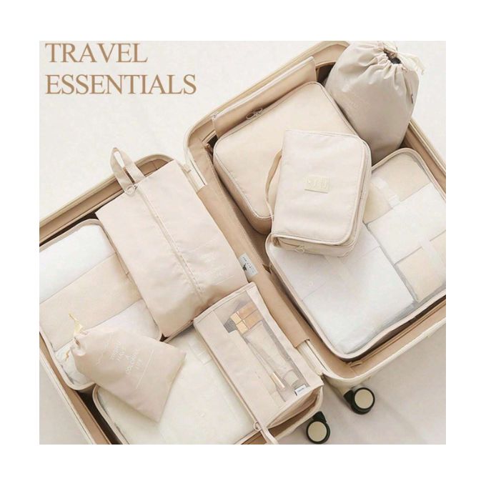 10 pcs Organisateur Valise Voyage, Sac rangement pour bagages, Trousse De Toilette