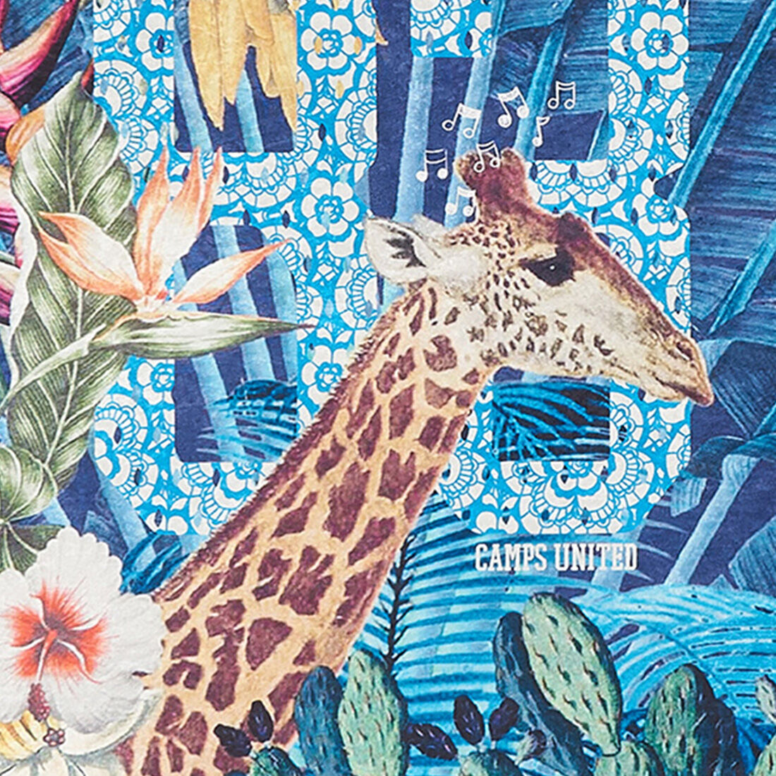 Tapis Jungle Camps Bleu thumbnail 4