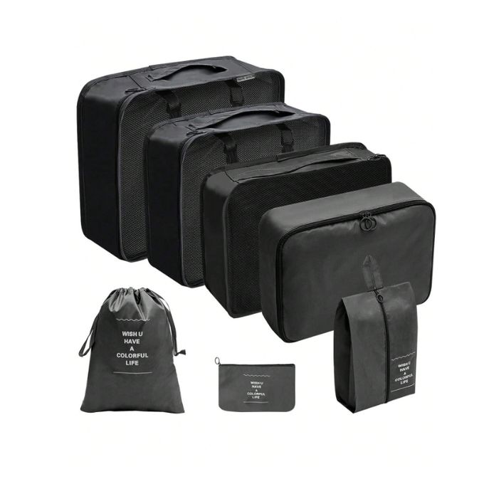 Pack 7Pcs Sac de Rangement pour Voyage de Valise