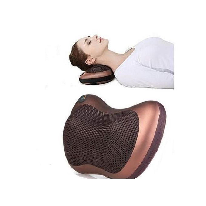 Coussin massage chauffant, massant bien être shiatsu à la maison ou en voiture thumbnail 3