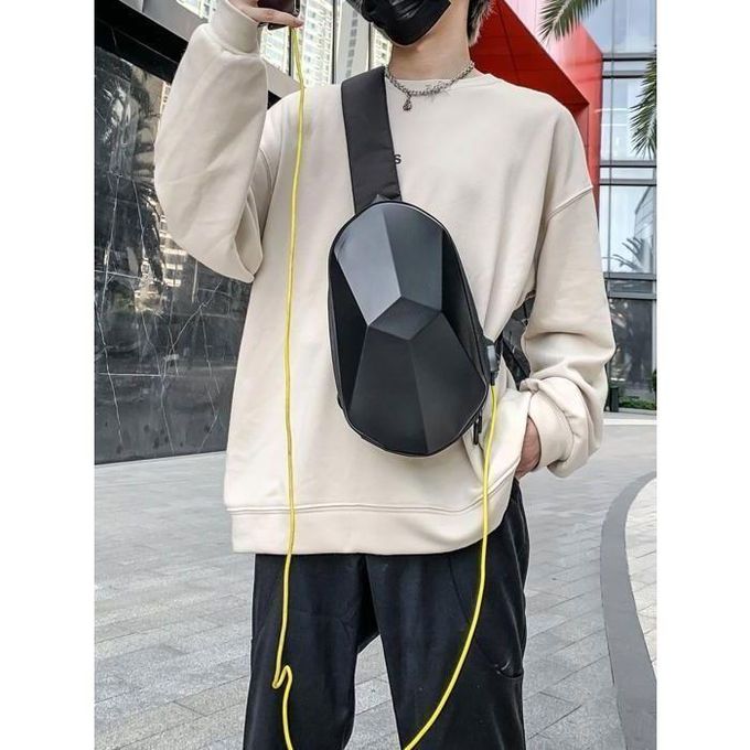 Fashion Sac à Bandoulière de Mode de Sport Extérieur à Main Croisé Décontracté Avec Chargeur USB
