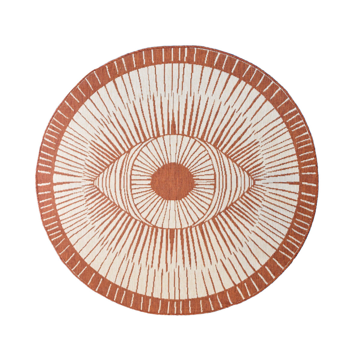 Tapis Ext Cosmic Reversible Ocre, Crème thumbnail 3