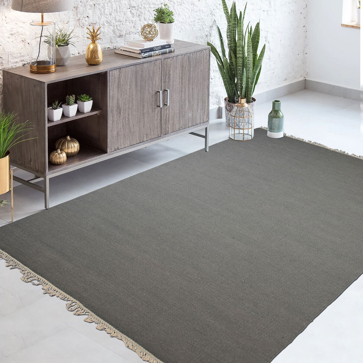 Tapis Baya Ibay Gris Souris thumbnail 1