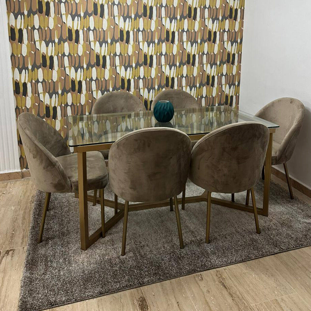 Tapis Elegant 03 Marron thumbnail 1