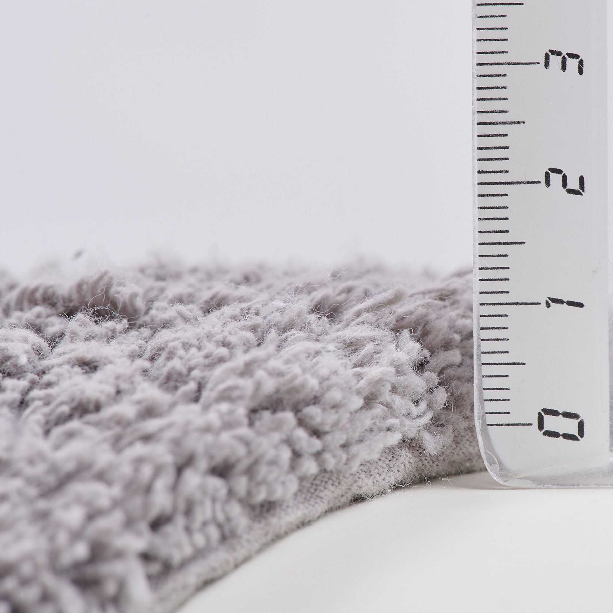 Tapis Pattes 100% Bio Gris, Blanc thumbnail 4