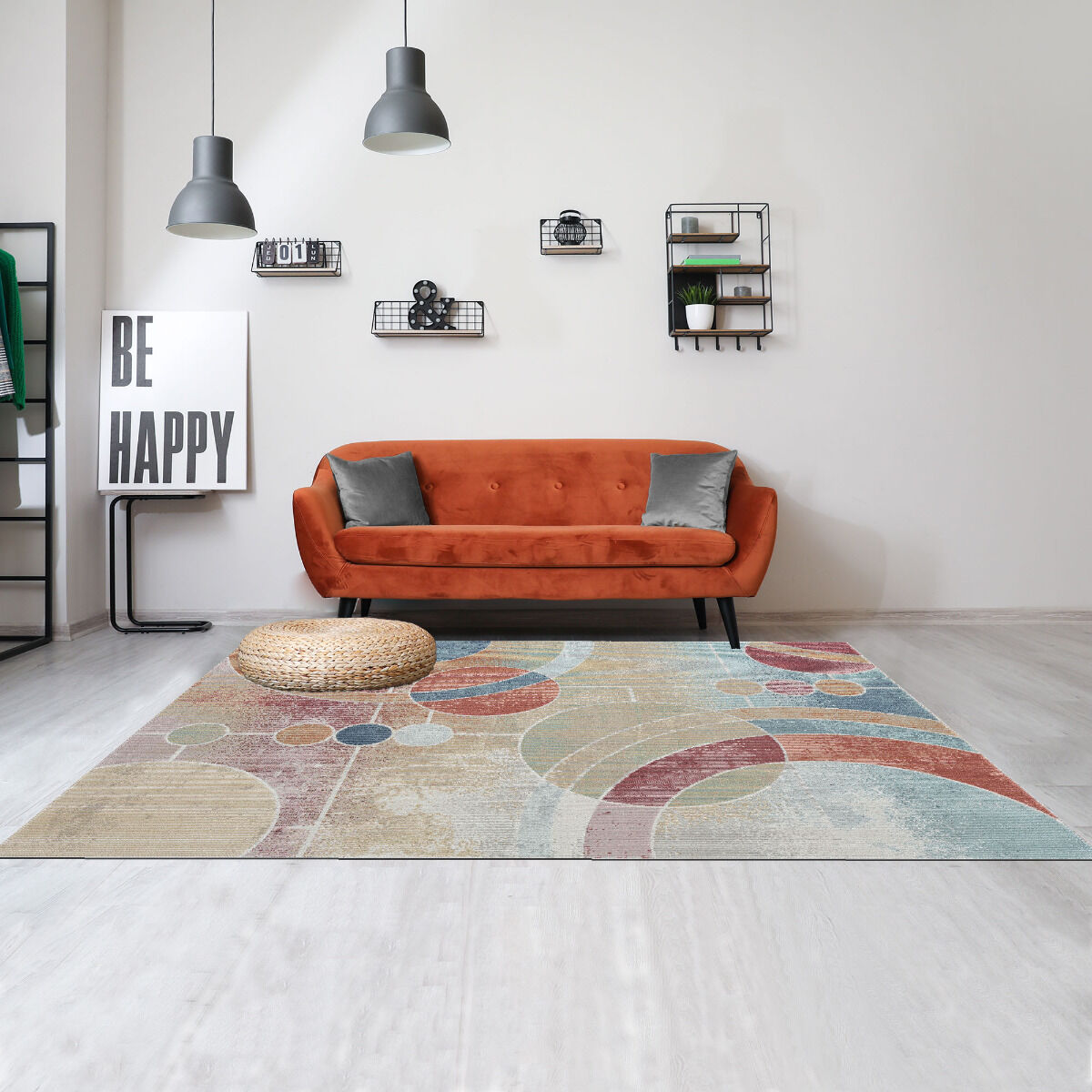 Tapis SOYEUX A multicolore
