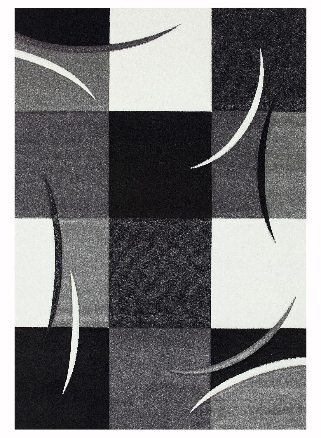 Tapis Diamond Comma Gris