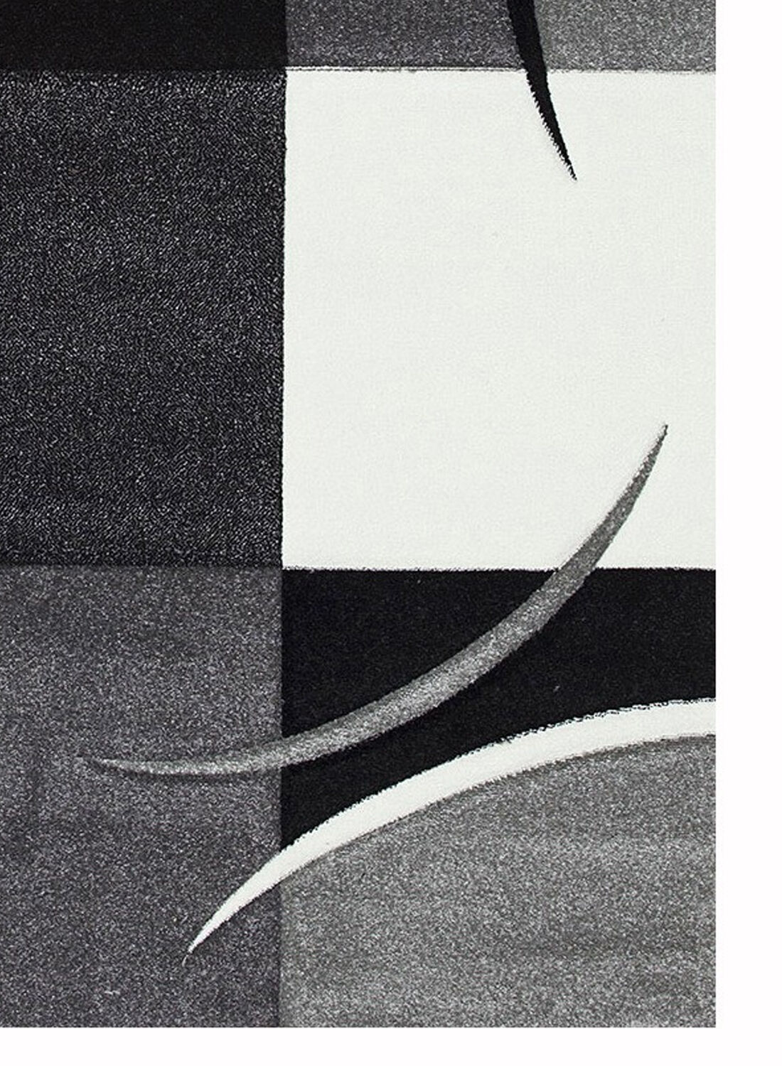 Tapis Diamond Comma Gris thumbnail 3