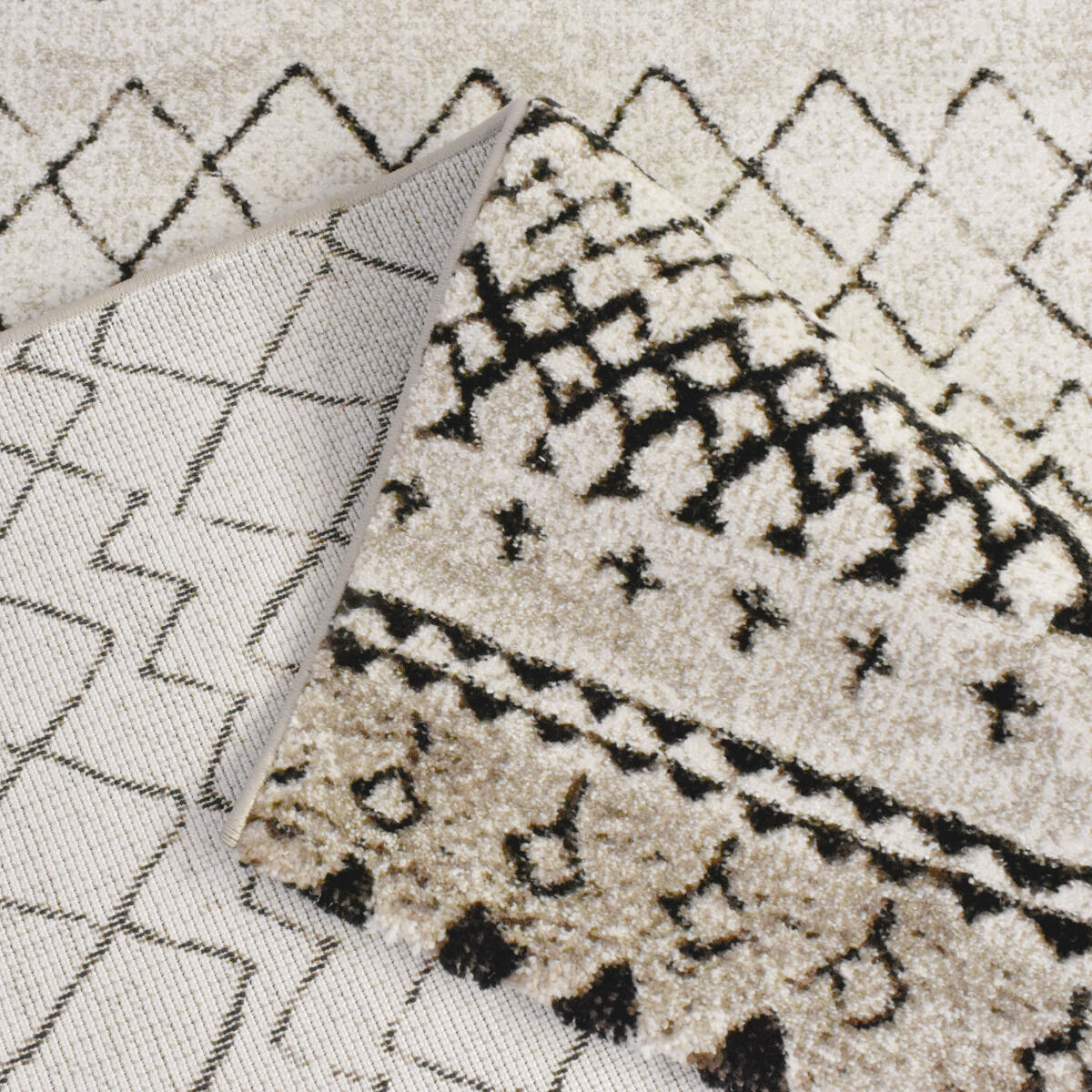 Tapis Morocco Tribal Beige thumbnail 4