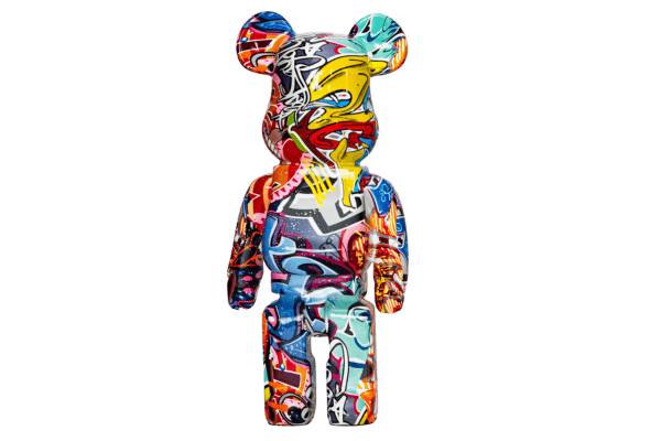 Bearbrick abstrait pop