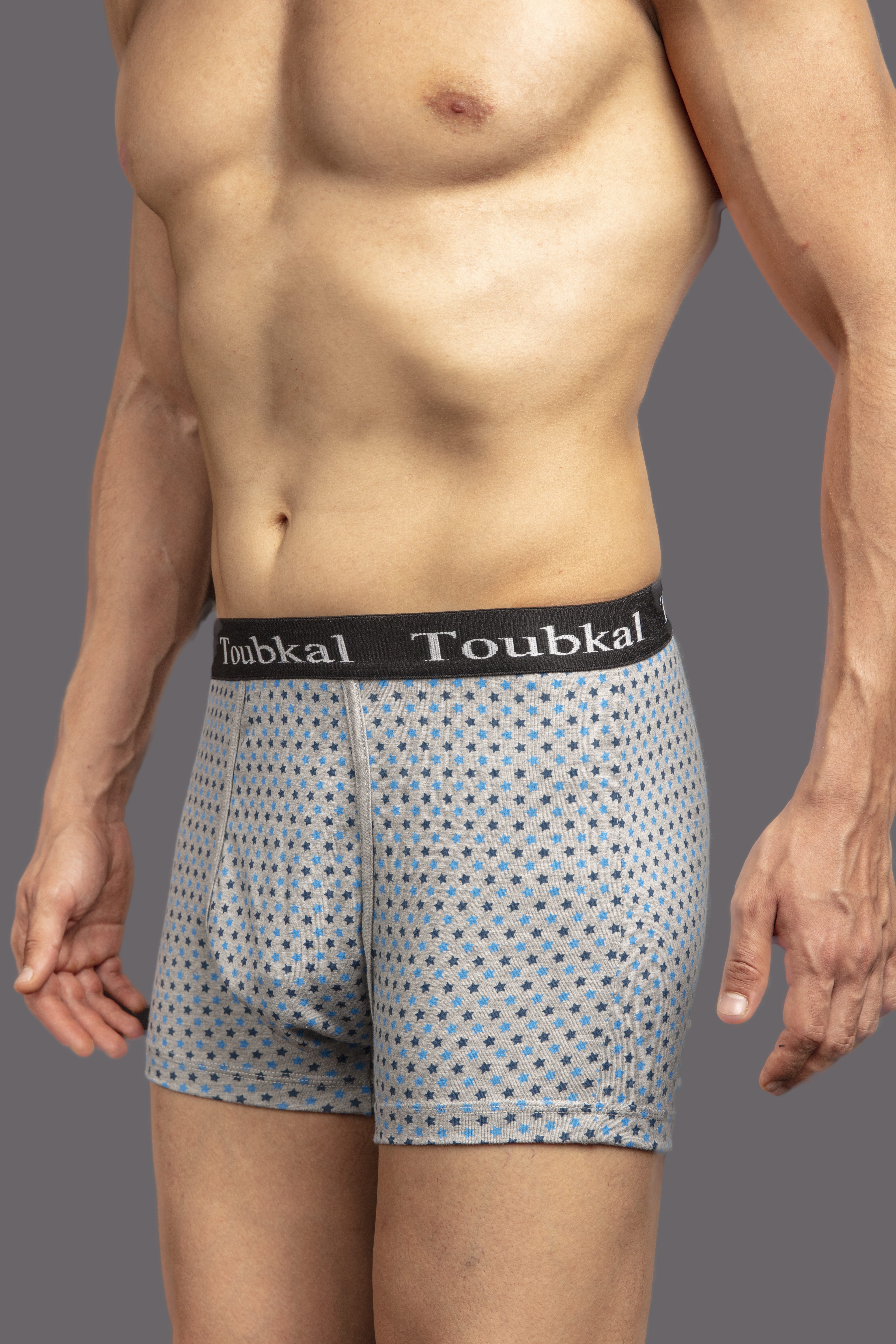 Boxer Ajusté Coton Imprimé Étoiles thumbnail 2