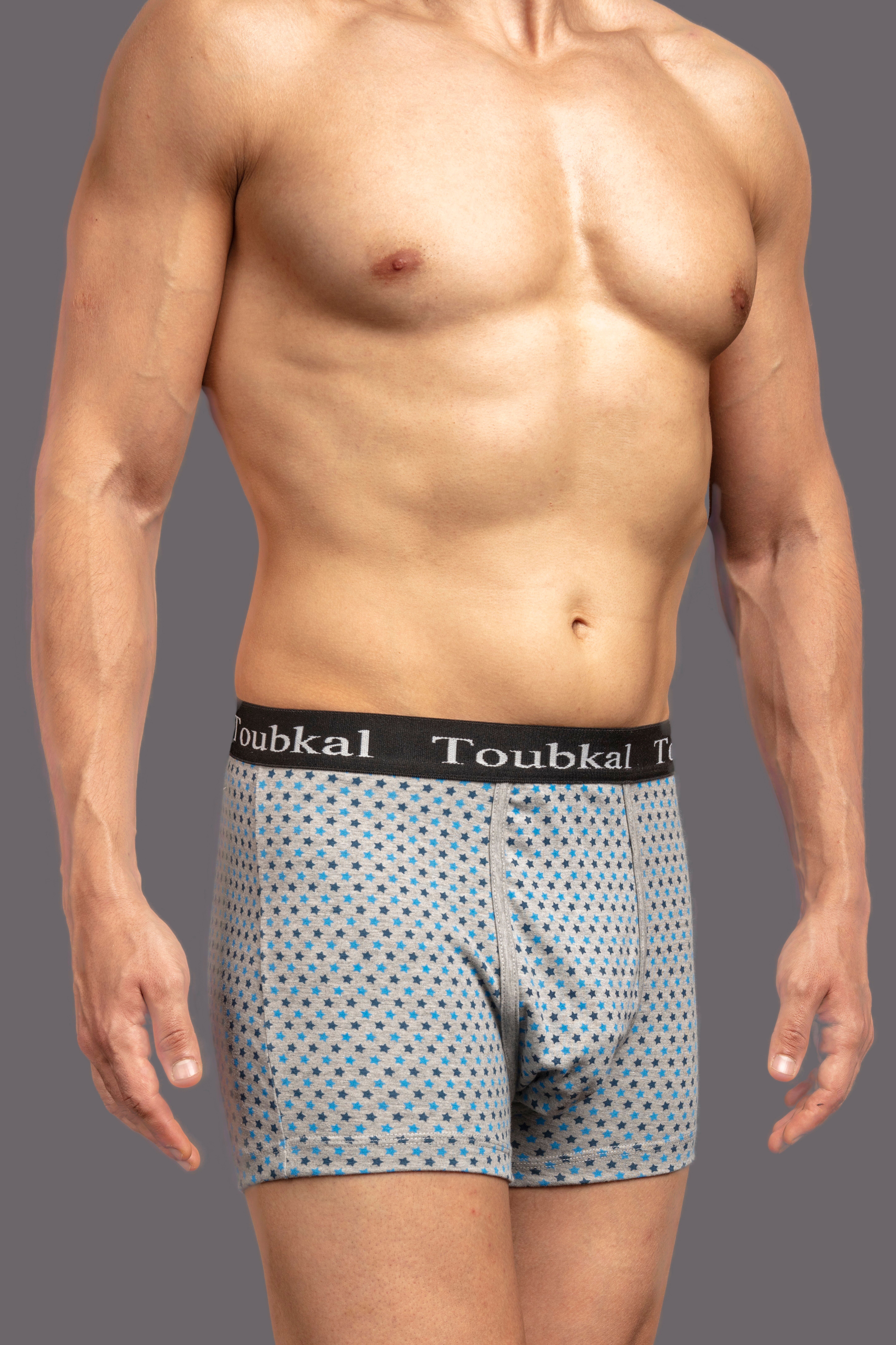 Boxer Ajusté Coton Imprimé Étoiles thumbnail 3