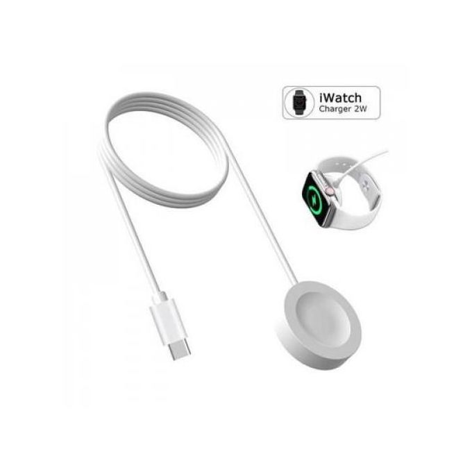 Chargeur de Câble Type-c Magnétique pour Apple Watch Se2/se/8/7/6/5/4/3/2/1